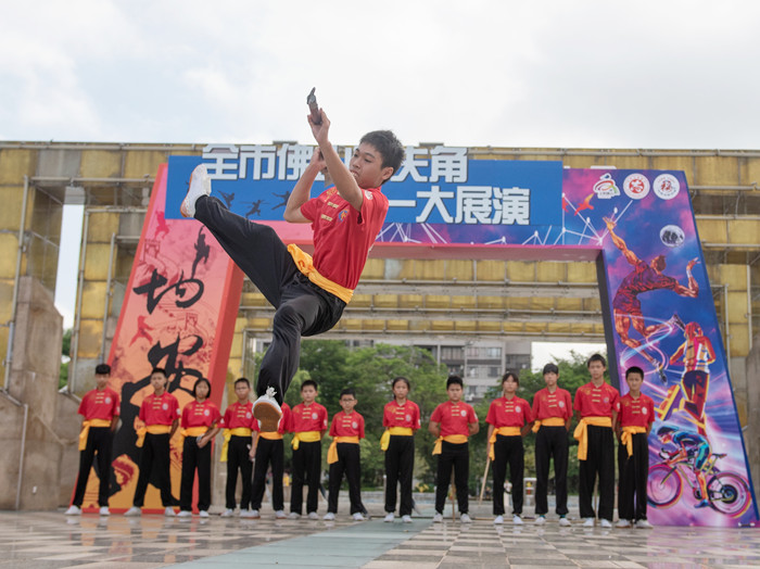 看！均安功夫小鎮(zhèn)的“武力值”