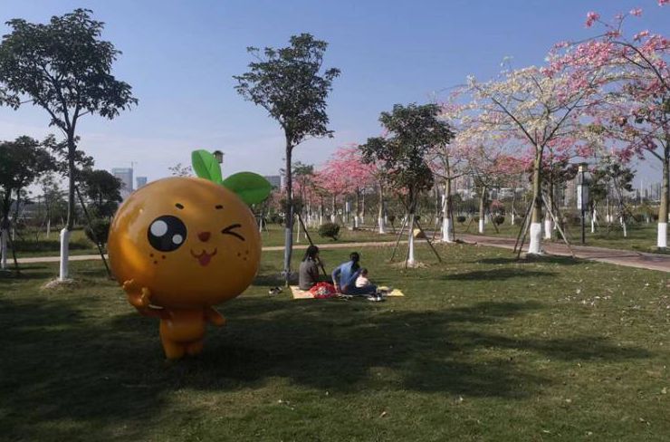 陳村三字經公園，冬日外出的氛圍感滿滿