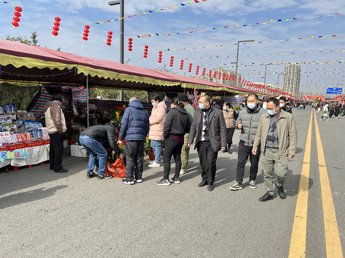 北滘：檢查迎春花市 確保安全有序
