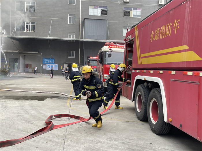 救早、滅小、3分鐘到場！容桂舉行2023年消防隊伍聯合演習