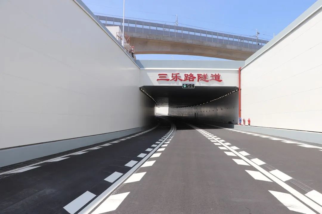 順德三樂路隧道10月23日通車試運營！輔道施工繞行指引→