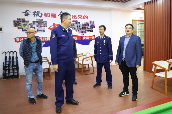 黨建引領！伍醫攜手區消防救援大隊共建促發展