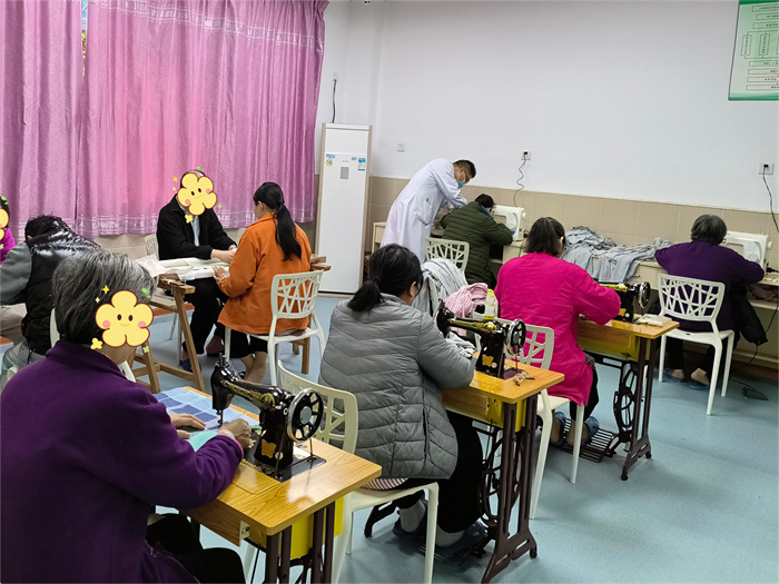 豐富文化生活，伍醫(yī)為患者開(kāi)設(shè)訓(xùn)練班提升職業(yè)技能！
