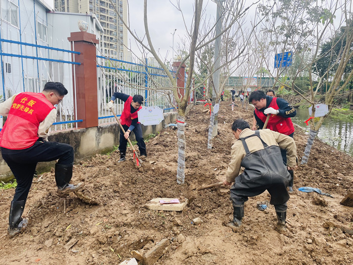倫教：企業(yè)熱心捐助，同心共植綠美“新仕林”
