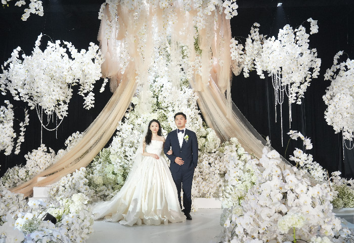 3萬(wàn)株陳村蝴蝶蘭打造的浪漫婚禮，你心動(dòng)了嗎？