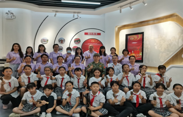 國防教育零距離！龍江少先隊員走進基層武裝部