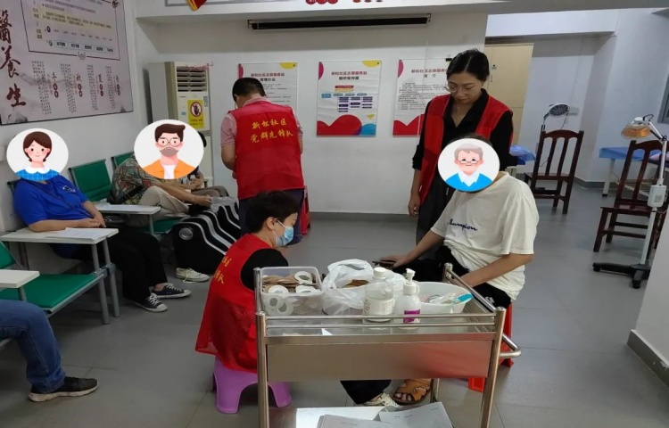 “耆樂”無窮！大良新松開展中醫理療“八一”專場體驗活動