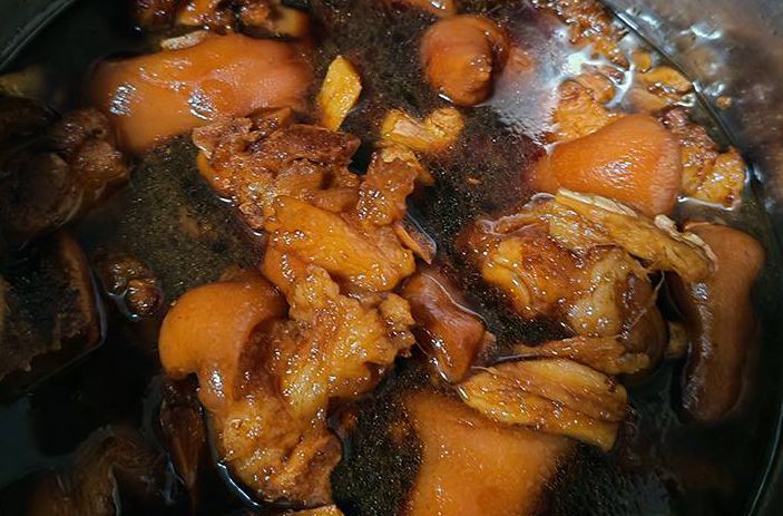 甜醋豬腳姜，溫暖又美味