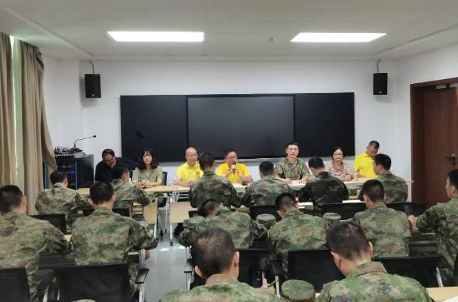 月是故鄉明，情是軍旅濃！順德慰問龍江新兵