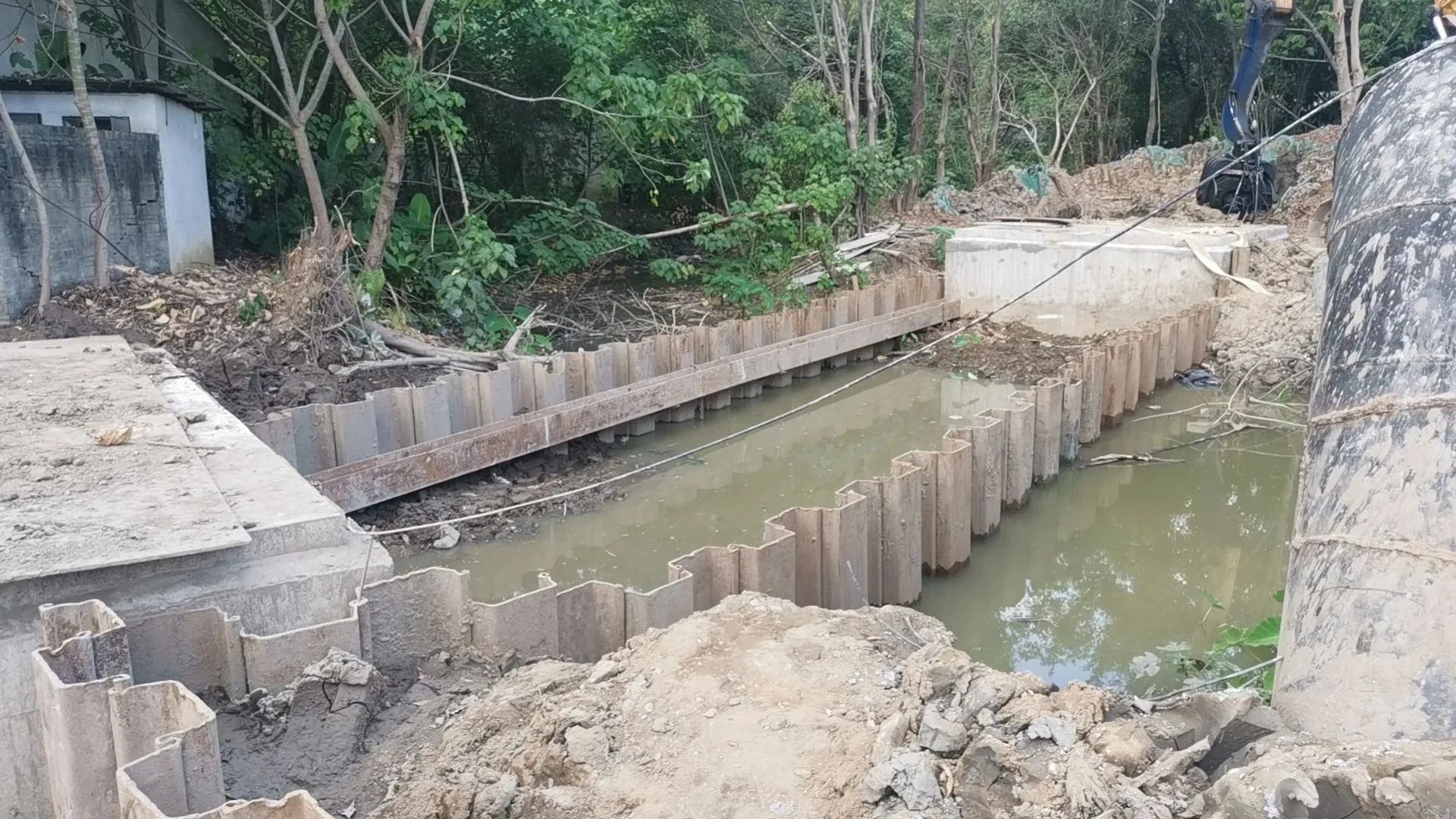 護航安全！大良嚴查河道未批先建行為