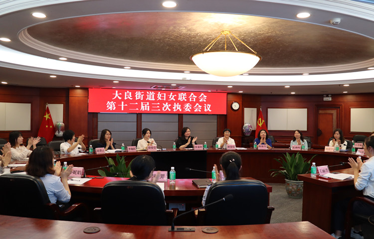 新一任主席當選！大良街道婦聯十二屆三次執委會召開