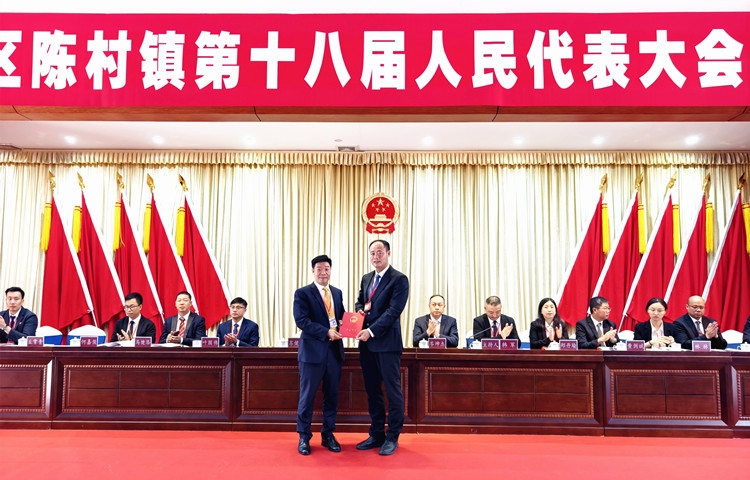 快訊|丘常青當選陳村鎮人大副主席