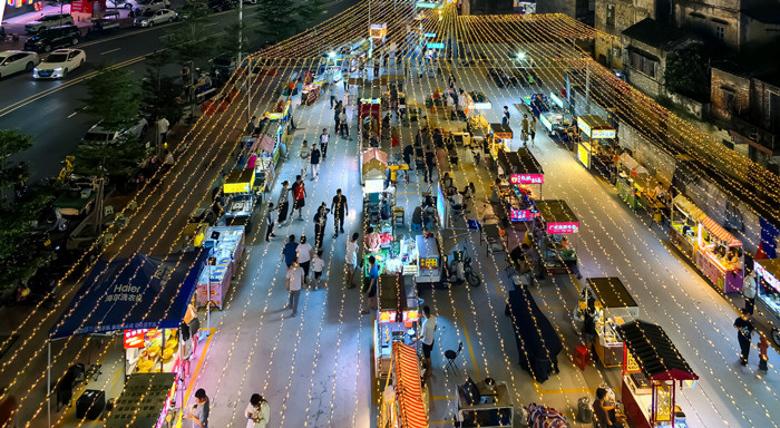 提檔升級！容桂這個夜市等你打卡...