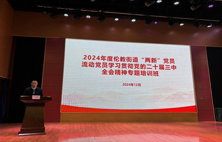 倫教：專題培訓(xùn)激發(fā) “兩新”黨員、流動(dòng)黨員新活力