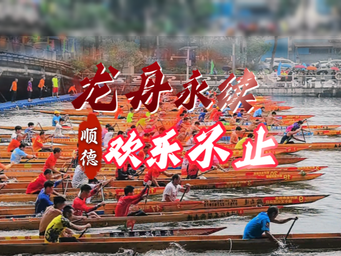 順德龍舟精神永續(xù)，奮進(jìn)永不止步