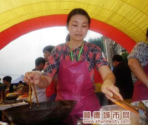 私房菜大賽走進勒流，民間好手斗廚藝