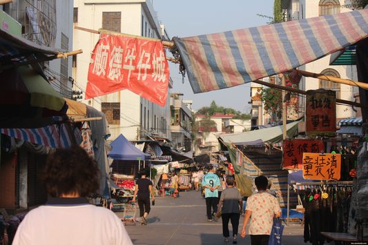觀光市場(chǎng)是這樣“走紅”大良的