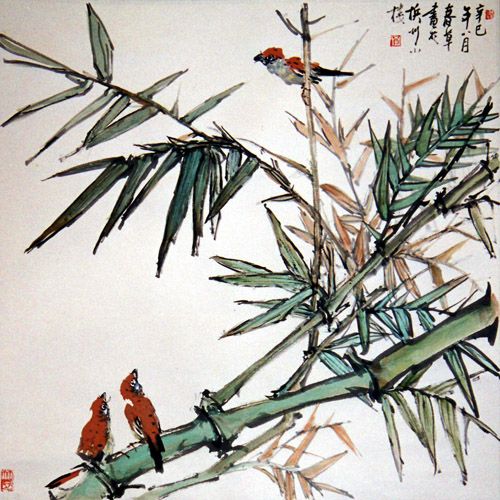 綠水浮白鵝