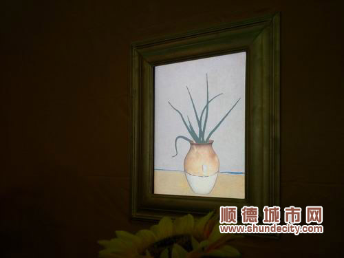 畫里的花居然會(huì)開