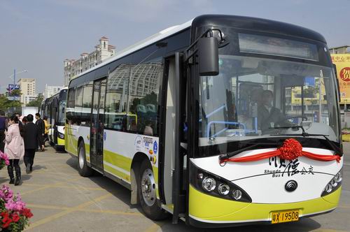 喜歡坐上公交車
