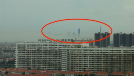 海市蜃樓現身北滘，是奇觀還是污染？