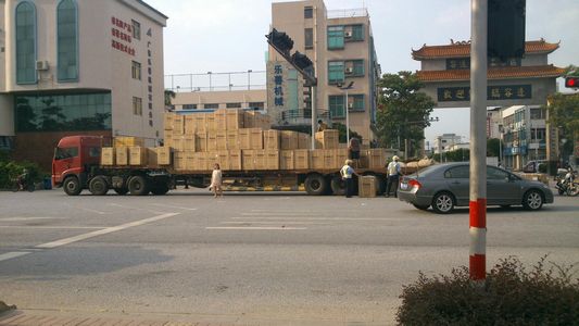 洗衣機散落地