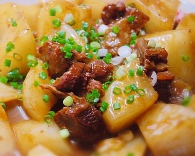 蘿卜燜牛腩