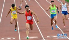 龍江飛人梁嘉鴻勇奪全運會接力冠軍
