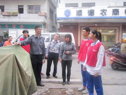 換位當城管，均安學生體驗美城
