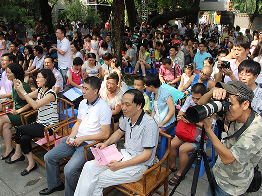 中秋詩會，讓高雅的藝術走進市民文化生活