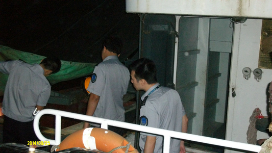 2千平米河砂深夜被偷 用一個小時才運完