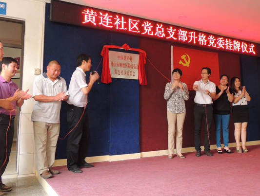 勒流：社區黨支部升格黨委，平臺更大了