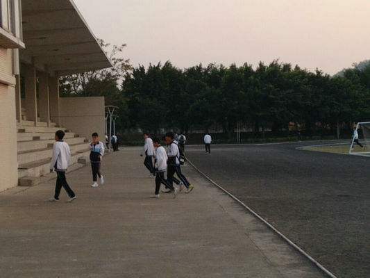 中考體育要長跑，順德考生表示無壓力