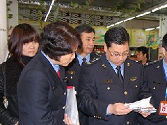 北滘：查勤點，讓市民年關吃得安心點！