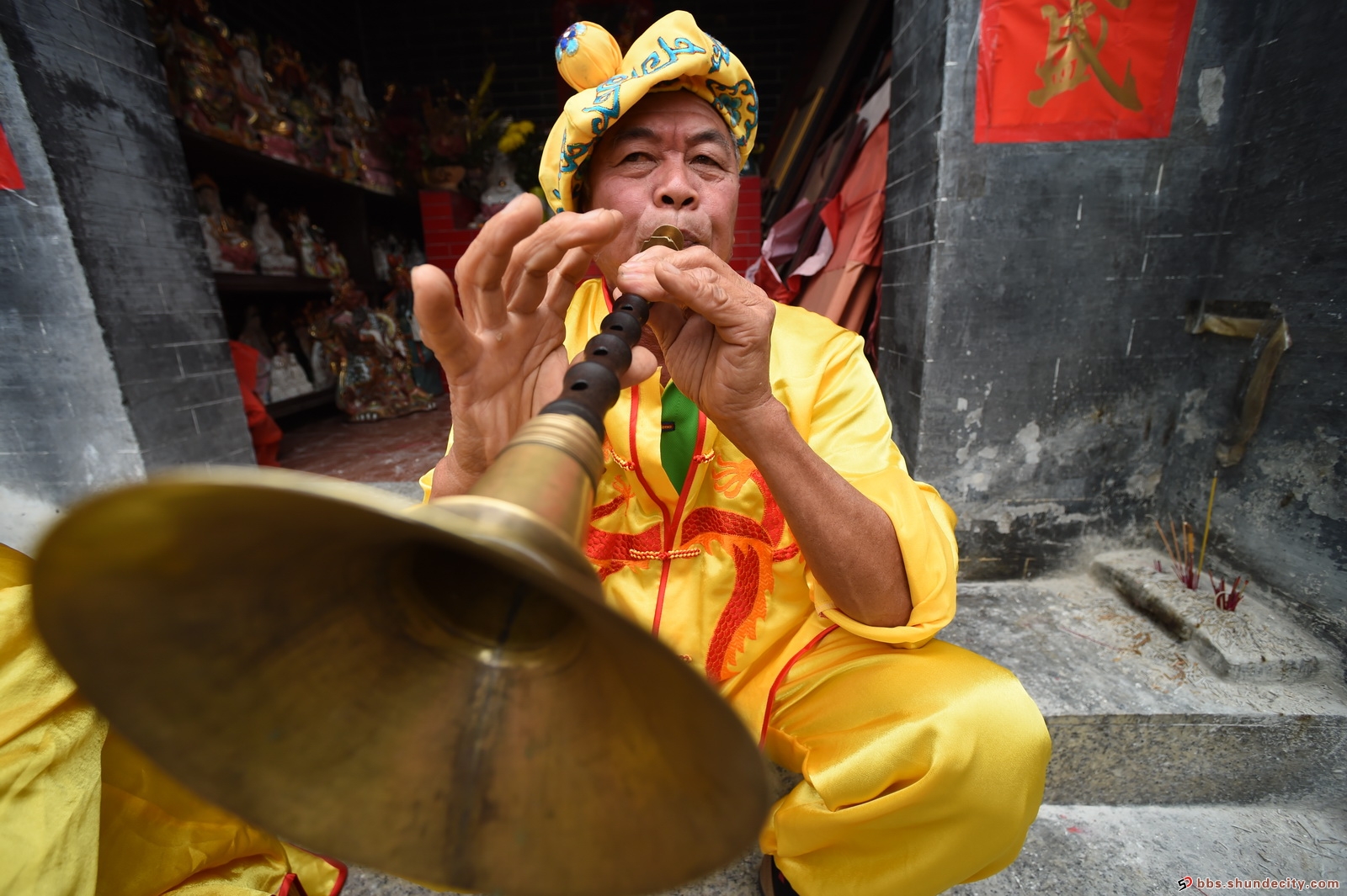 勒流眾沖村2015年新春飄色活動(dòng)隨拍