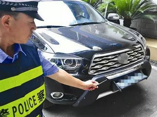 即日起，這樣安裝車(chē)牌會(huì)被強(qiáng)制拆除、罰款