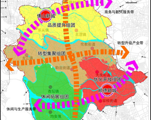 順德產(chǎn)業(yè)規(guī)劃點(diǎn)做？睇睇雙核四帶四組團(tuán)