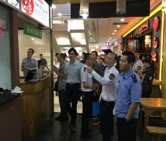樂從：棒棒噠！創建餐飲食品安全示范街