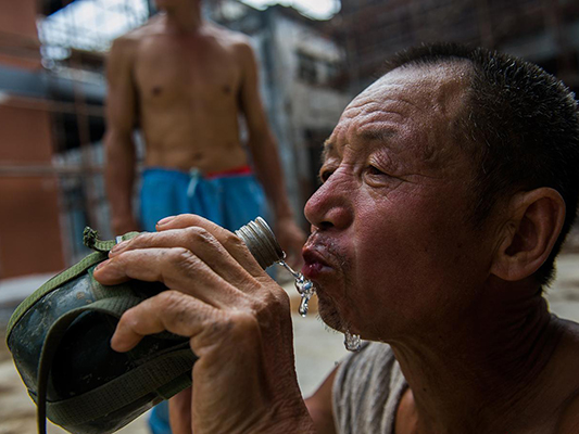 壹周美圖：他們是烈日下最可愛可敬的人