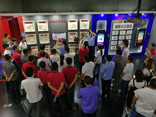 勒流消防體驗館已經接待近萬人預約體驗