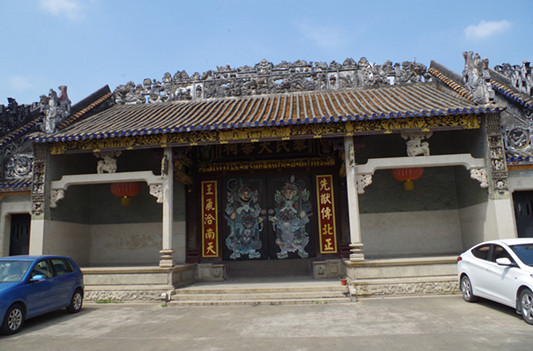 這個(gè)角度的宗祠摸樣，見過(guò)嗎？（甘昆德攝）