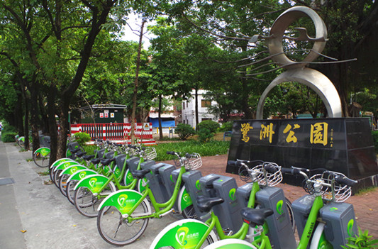 鷺洲公園一角（順德城市網(wǎng)甘昆德攝）