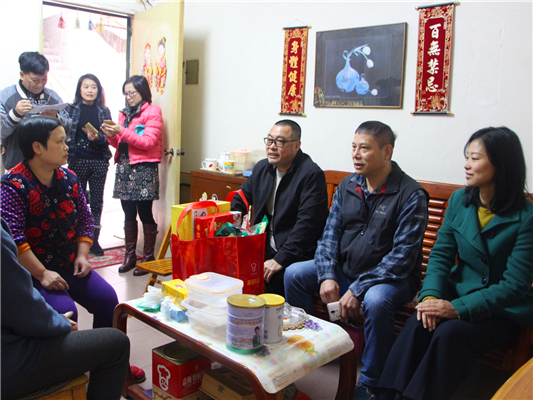 大良：傳遞溫暖，總商會慰問困難家庭