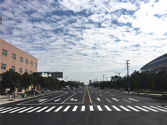 喜大普奔！容桂建業中路完工后真舒服！