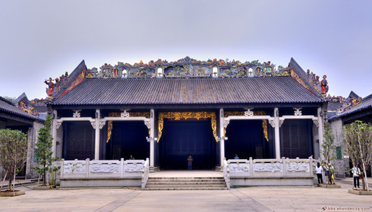 樂從沙滘陳氏大宗祠（順德城市網(wǎng)網(wǎng)友“馬彥良”攝）