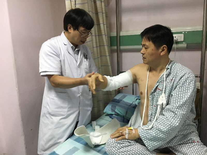 男子右上臂被絞斷，成功駁回并恢復(fù)理想