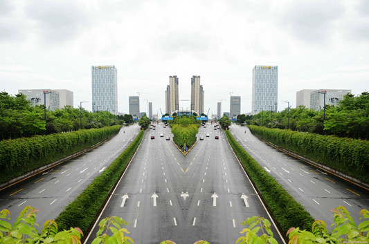 佛山新城濱河景觀帶（順德城市網(wǎng)網(wǎng)友“44168”攝）