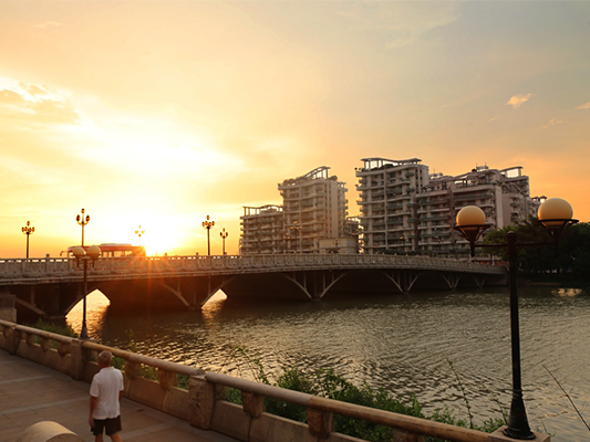 壹周美圖：夕陽(yáng)喚起橋上的最后一次回眸