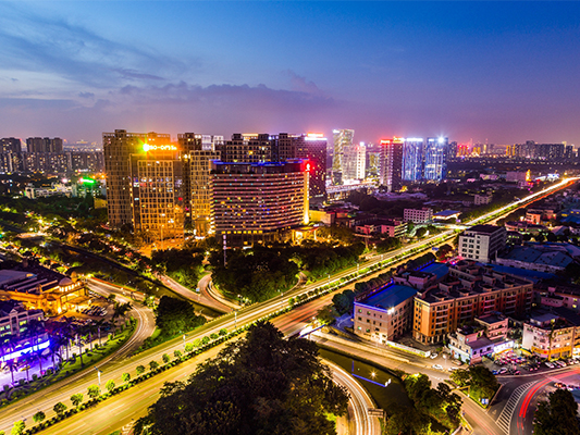壹周美圖：順德城市夜景的繁華，盡收眼底