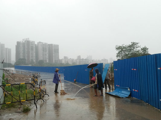方便市民！南苑西路臨時便道今天通車
